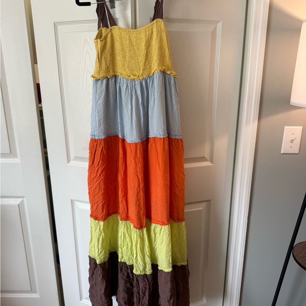 VICI Colorful Tiered Kids Dress